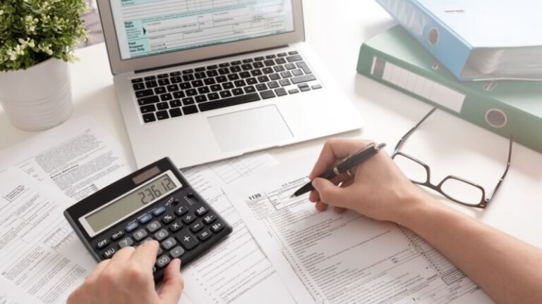 Calgary business owner filing Canada corporate tax return.